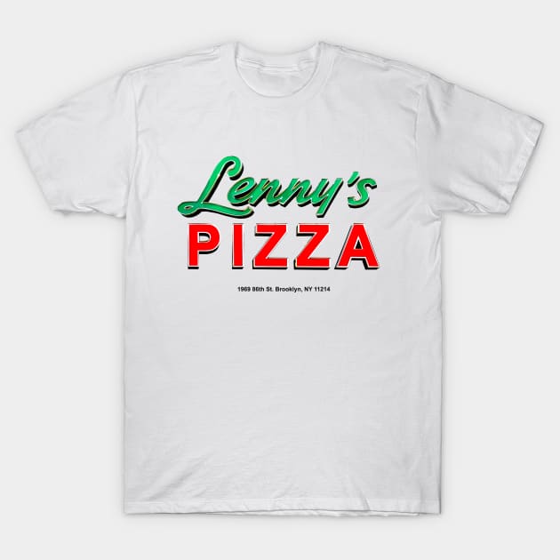 Lenny's Pizza T-Shirt by Pop Fan Shop